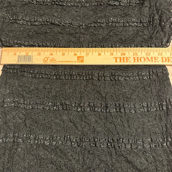 Guess Mini Dress with silver stitching and lace overlay Sz 8 Whimsigoth grunge - Picture 8 of 12